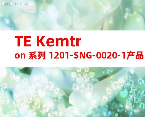TE Kemtron 系列 1201-SNG-0020-1产品图纸